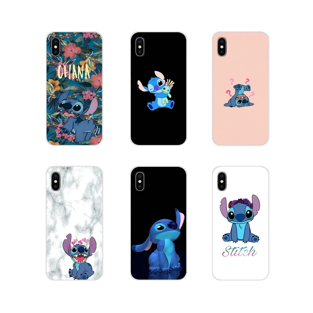 

For Xiaomi Redmi Note 6A MI8 Pro S2 A2 Lite Se MIx 1 Max 2 3 For Oneplus 3 6T Cute Cartoon Stich Accessories Phone Shell Covers