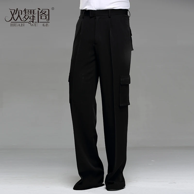 Men and women dance Latin Ballroom Dance pants pockets trousersballroom dancing pantsdance