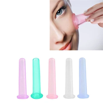 

2 Pcs Jar Vacuum Cupping Set Face Lifting Anti Age Silicone Anti Cellulite Massager Skin Care Cans Cupping Set Cans For Massage