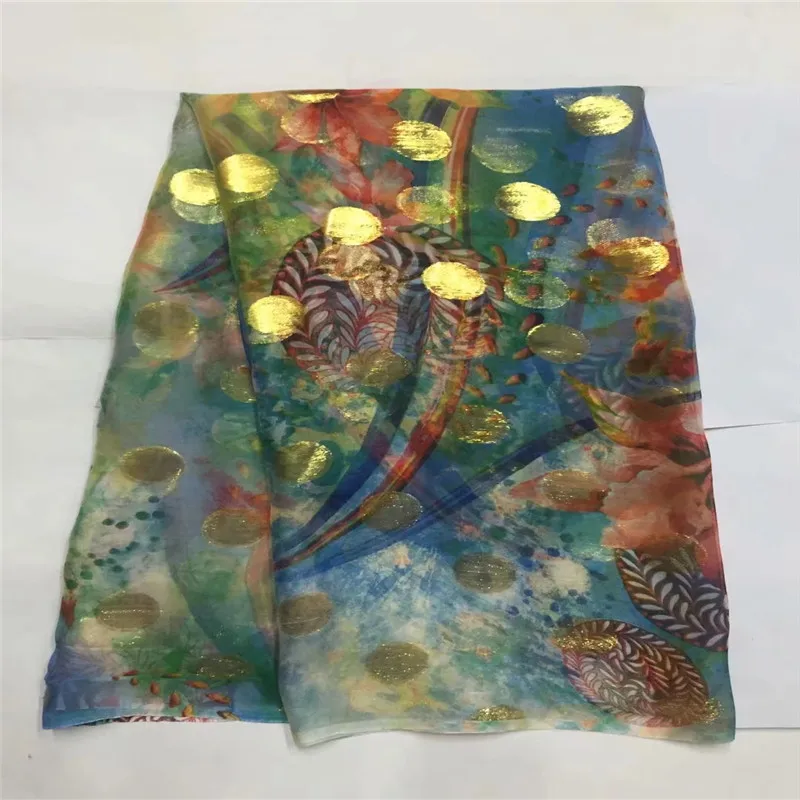 

New Arrival satin silk fabric Fashion african wax pattern design Eco-Friendly silk fabric for Party Dress LXE092422