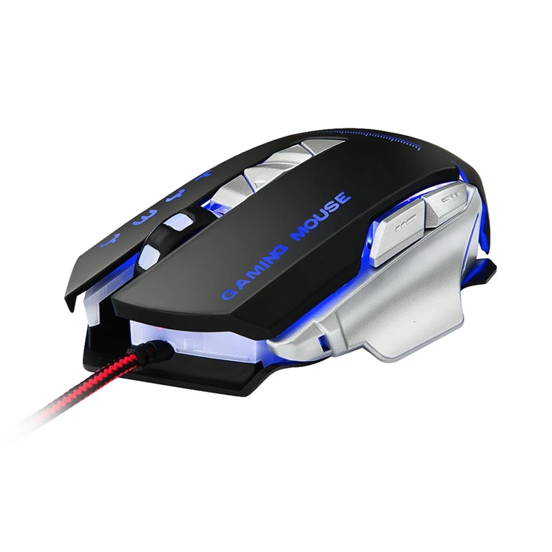 G810 игровая мышь Usb Проводная оптическая игровая мышь 3200 точек/дюйм Регулируемая 8 кнопок мыши с подсветкой игровая мышь для компьютера Pubg