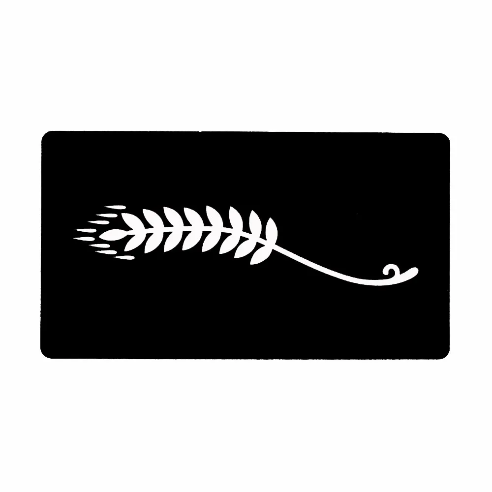 1 Sheet Creative Leaf Design Small Indian Henna Tattoo Stencil Female Hand Body Paint Art Mehndi Tattoo Template Sweatproof G143 (2)
