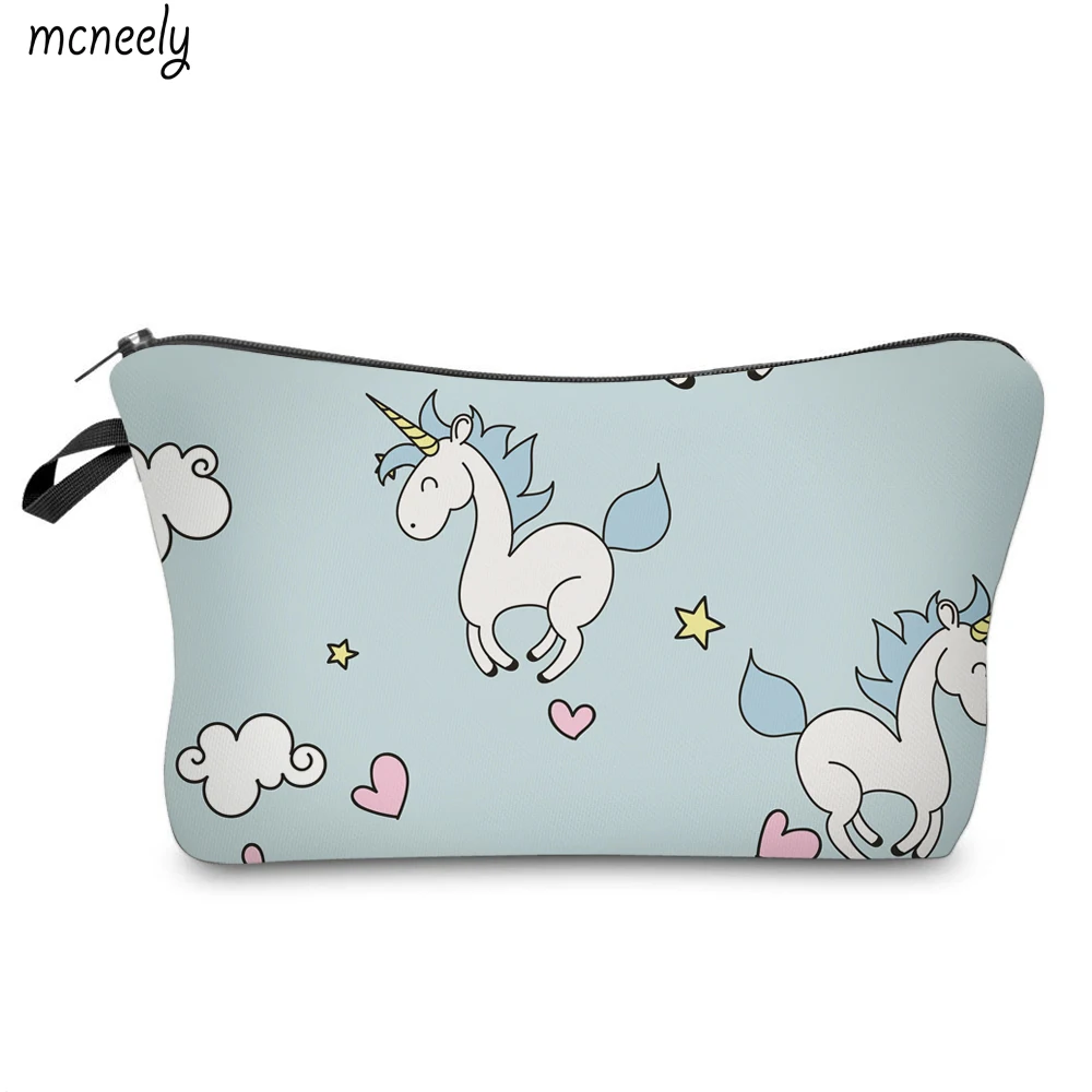 

Popular Unicorn Portable Travel Wash Pouch Zipper Cosmetic Bag Waterproof Make Up Case Make Up Organizer Toiletry Storage