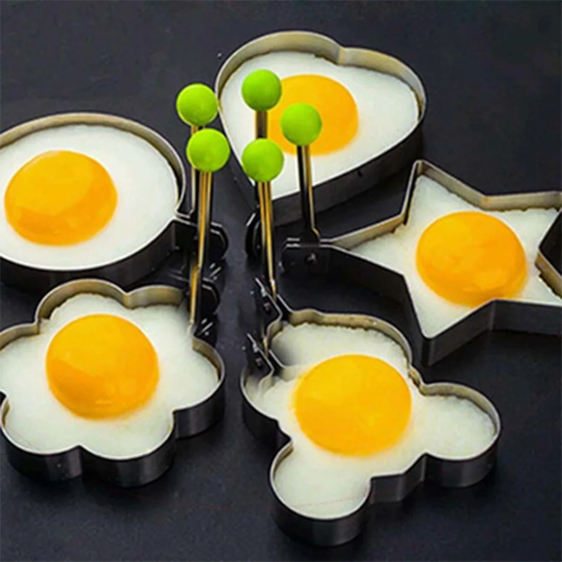Buy 2018 New UsefulStainless Steel Fried Egg Shaper