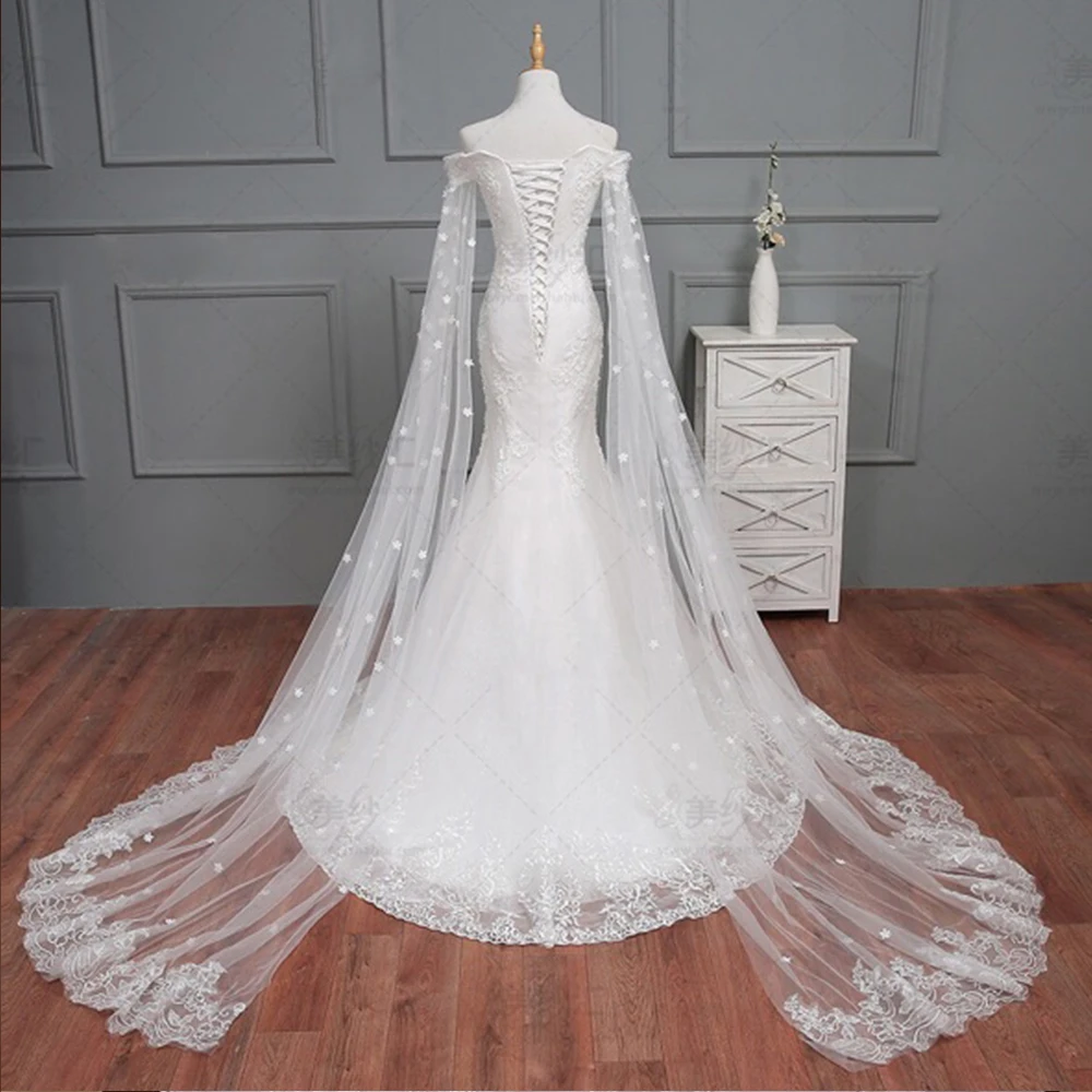 Vestido De Noiva Sereia изготовленное на заказ Бисероплетение Жемчуг Кристалл Аппликации