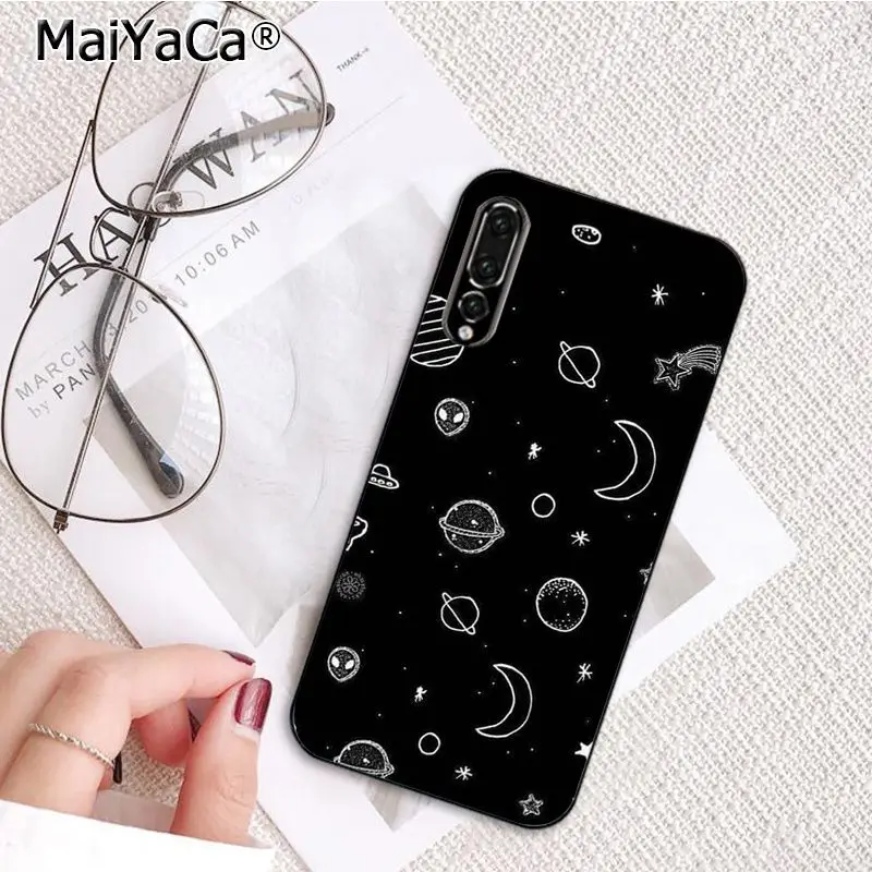 sky Space planet Black and white sun Moon stars 
