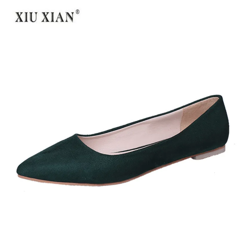 Designer green Für Beige Flache Frauen Damen Spitz Schuh black Schuhe 2018 Beiläufige Luxus pink Faulenzer Frau 6BHqESxPw