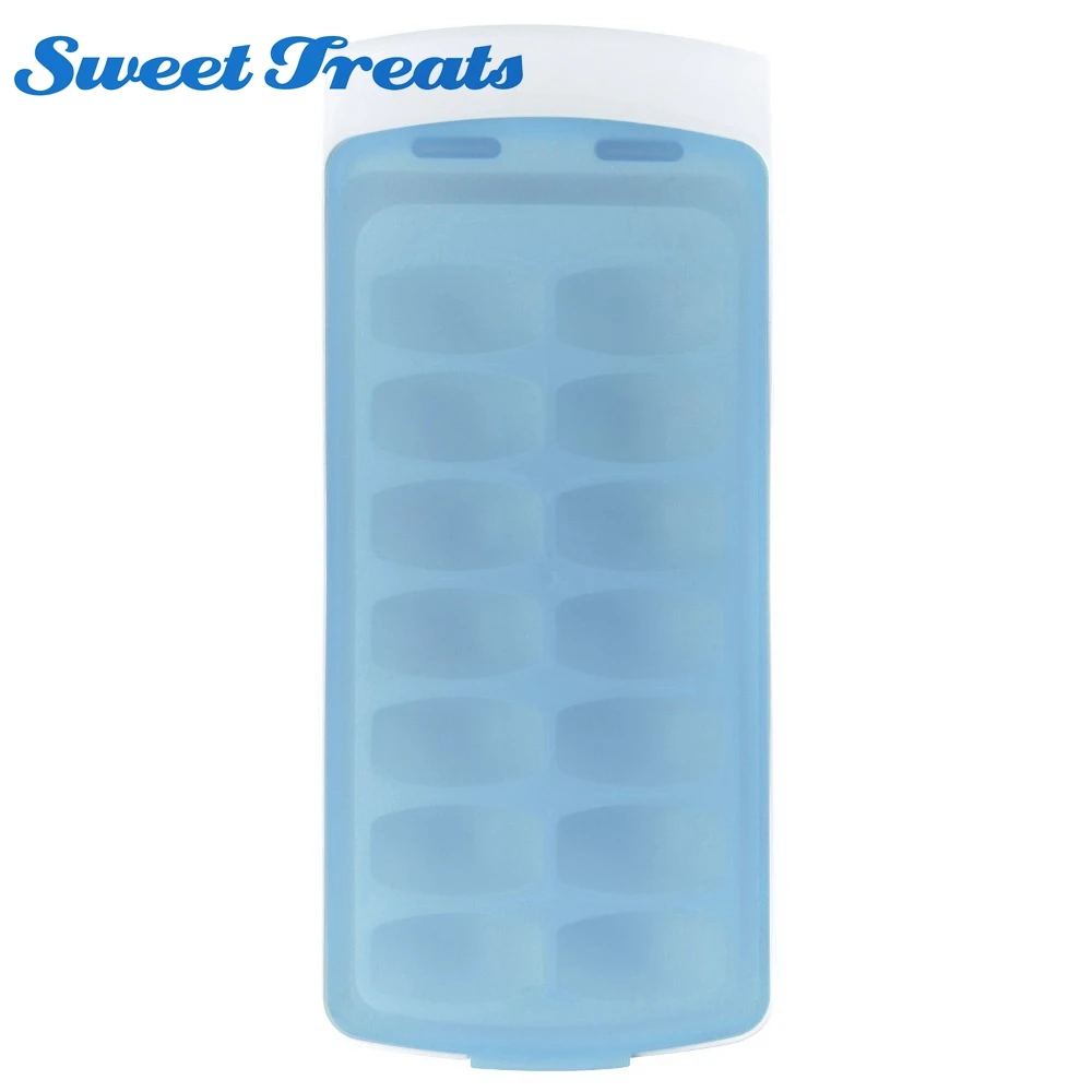 

Sweettreats No-Spill Ice Cube Tray with Silicone lid