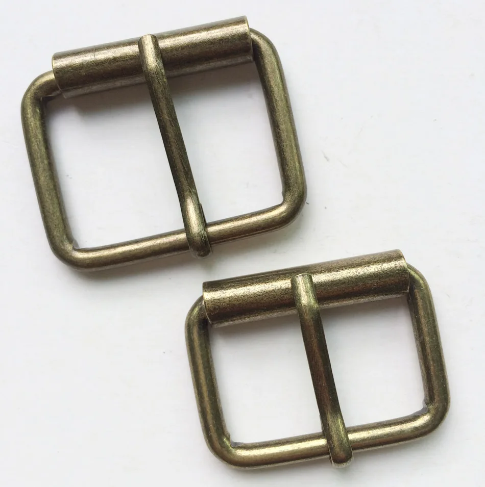 Fashion belt buckles iron made roller buckle antique brass 31mm/34mm