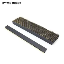 ^#Cheap 10pcs 2.54 1X40 pin breakaway Straight female header 40 pins Single Row 2.54 mm Pitch Straight Needle Female Pin Header ^#Cheap 10pcs 2.54 1X40 pin breakaway Straight female header 40 pins Single Row 2.54 mm Pitch Straight Needle Female Pin Header
