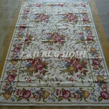 6'x9' коврик ручной работы Новая Зеландия шерстяная ручной работы ковер и ковер бамбуковый дизайн