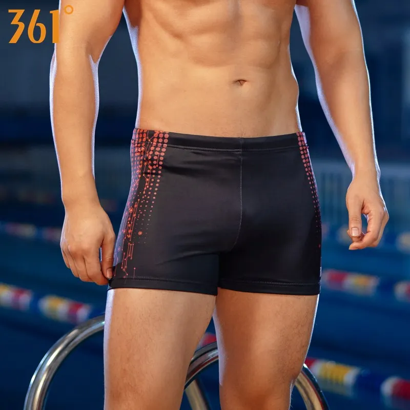 

361 Men Swimwear Professional Chlorine Resistant Swimming Trunk for Men Swim Trunks Boys Swim Shorts Male Swimsuit