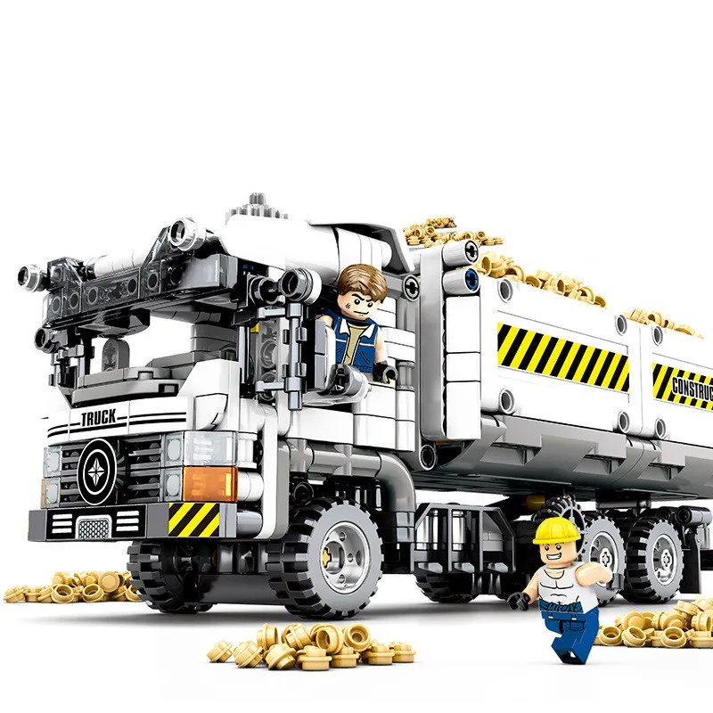 

SEMBO Creator Expert Technique Mechanical Engineering earth moving vehicle Building Blocks kit Bricks Educational Toys
