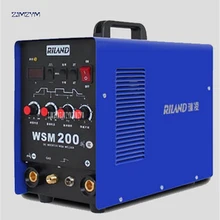 WSM-200A сварочный аппарат может быть аргонной дуговой сварки и сварки точечной сварки 220 В 50/60 Гц, ток время распада 0-5 S