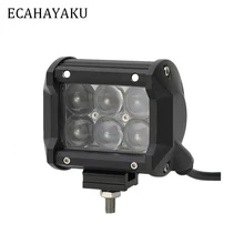 ECAHAYAKU 1pcs 4 inch 30W 4D LED Work Light Bar for Tractor Boat Off-Road 4WD 4x4 Truck SUV ATV Spot Flood Beam 12V 24v fog lamp ECAHAYAKU 1pcs 4 inch 30W 4D LED Work Light Bar for Tractor Boat Off-Road 4WD 4x4 Truck SUV ATV Spot Flood Beam 12V 24v fog lamp