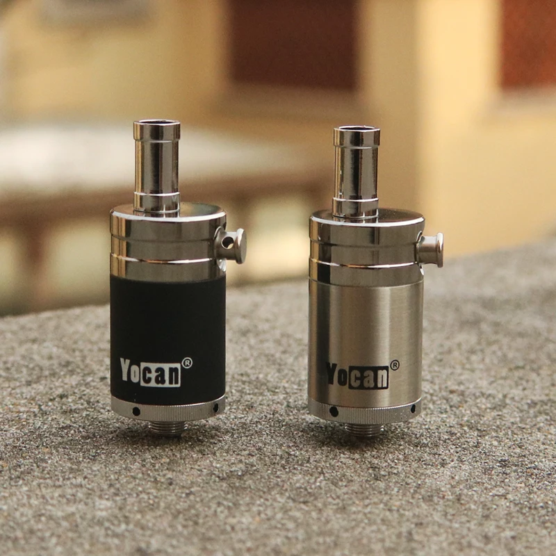 Оригинальный Yocan NYX кварц двойной катушки воск вейп бак распылитель 15 25 Вт 20 мм