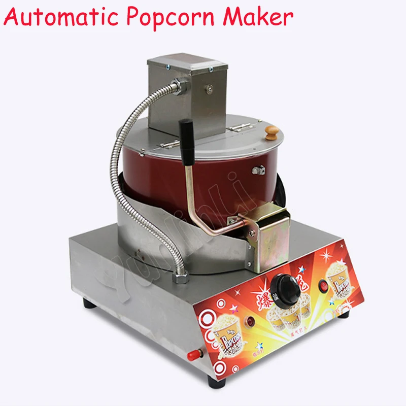 

Commercial Gas & Electric Popcorn Maker Automatic Popcorn Machine Spherical And Butterfly Popcorn Machine jh0089