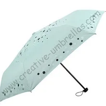 6 k сумка из стекловолокна зонты, три складные зонты, ручной открытый, ветрозащитный, УФ-защита, супермини, карманные зонтики