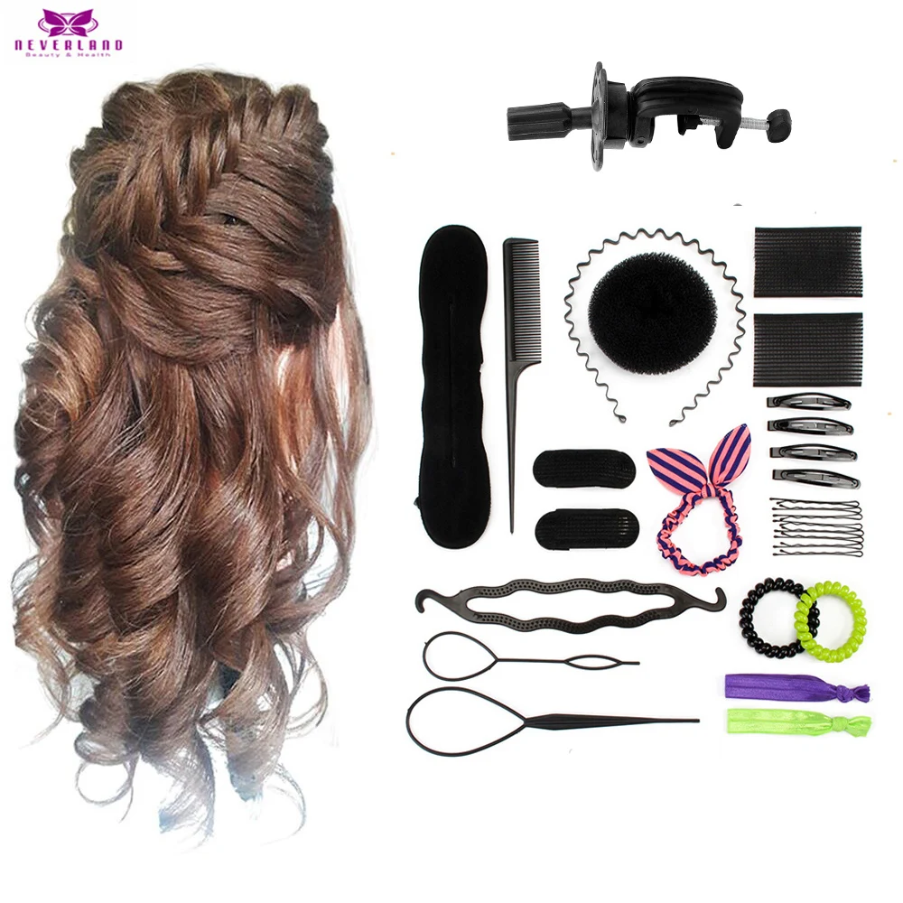 Salón Profesional cabeza de formación de peluquería para peluqueros cabeza de Maniquí de pelo 60% cabello humano Natural + conjunto de accesorios