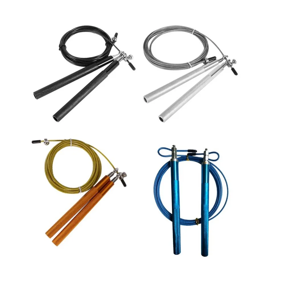 PVC+ Steel Wire Jump Rope Ultra speed Ball Bearing Skipping Rope Steel