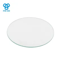 HE3D 180 Borosilicate Glass plate diameter 180mm thick 3mm for 3 D printer accessory Rostock delta