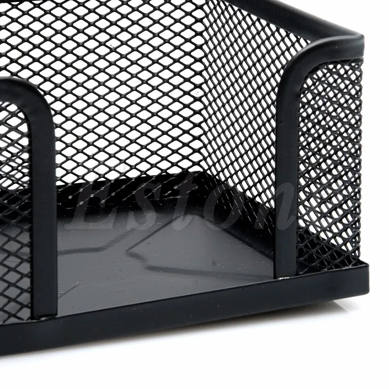 Новый организатор стол Metal Black Mesh Стиль офисном карандашом держатель для хранения стильный