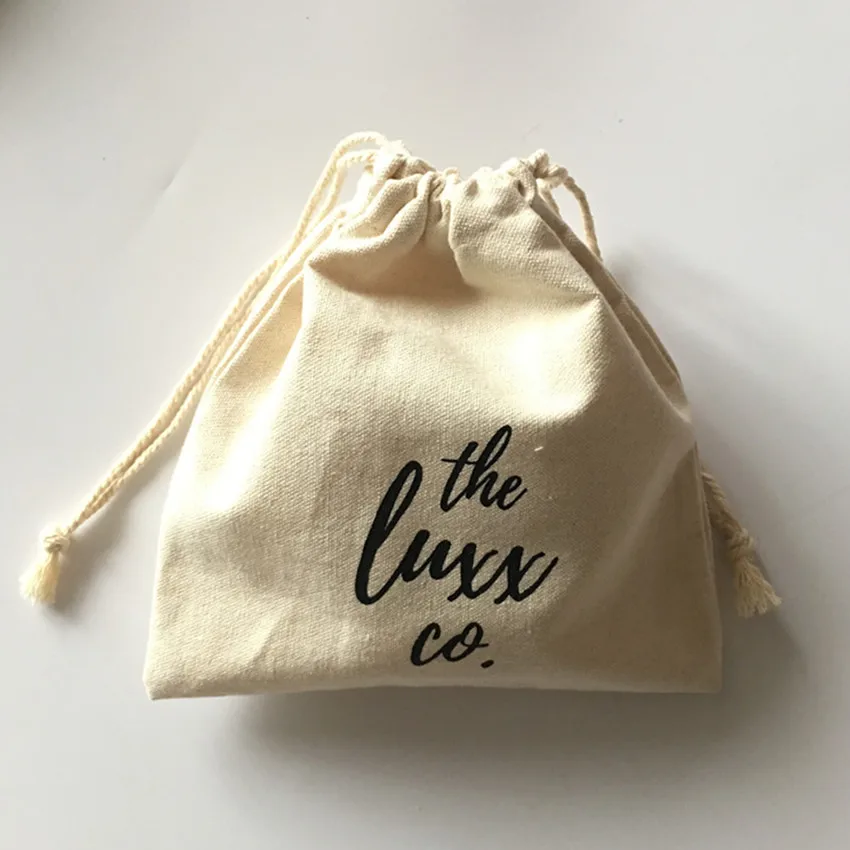 Пользовательские хлопка drawstring сумка (100 шт./лот) 15x20 см рекламные подарок мешок эко-сумка для упаковки