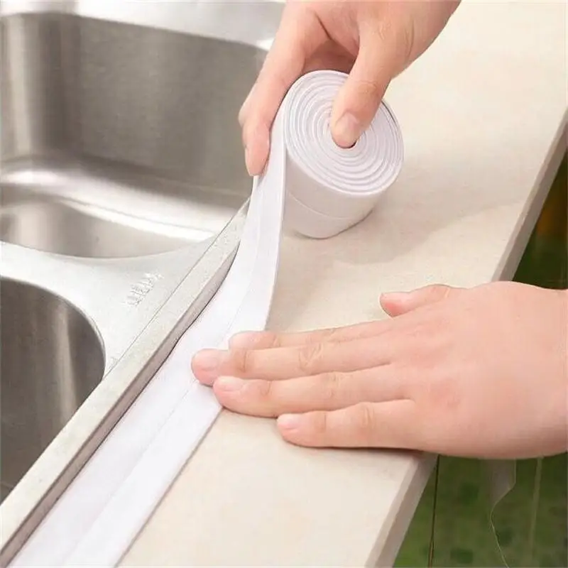 Moisture proof Anti mold Tape Wall Stickers Kitchen Bathroom Sink Seam