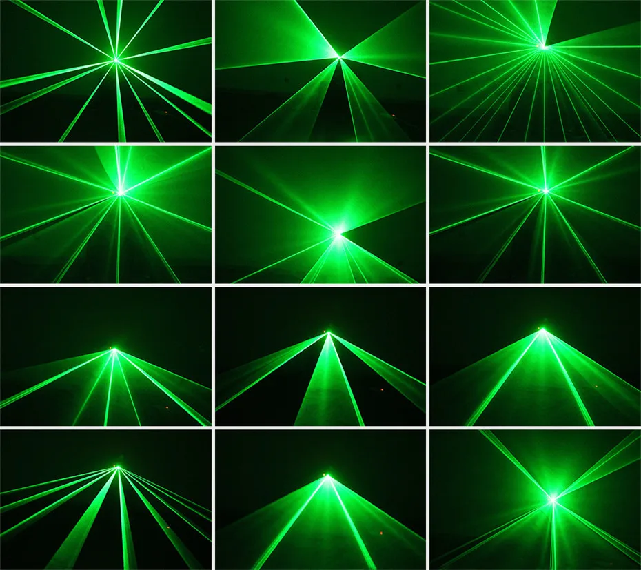 Alienígena remoto 50 mw láser verde proyector profesional efecto de iluminación de escenario DMX 512 escáner fiesta de discoteca DJ mostrar luces - 5