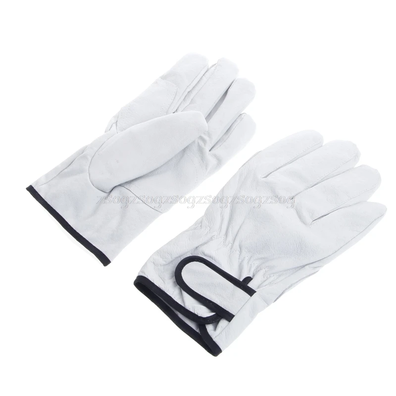 

1 Pair Pigskin Leather Welding Gloves Safety Welder Working Repair Labor Garden J24 19 Dropship