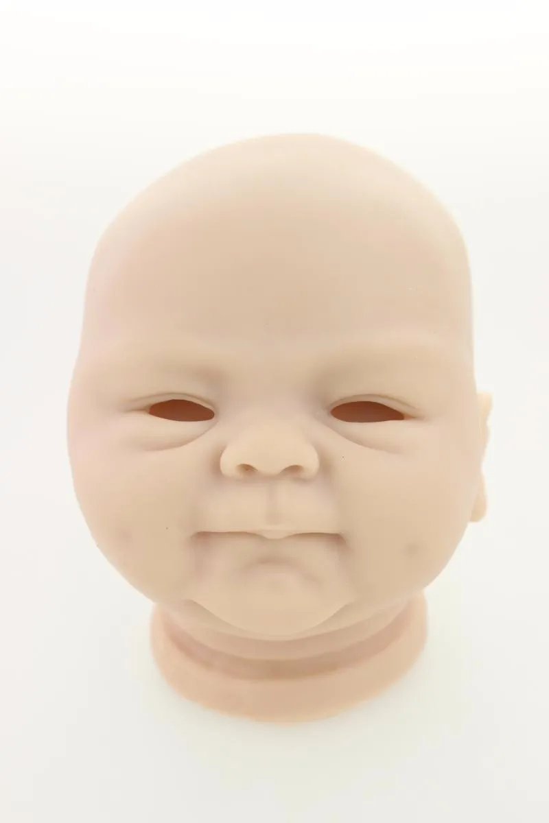 18 дюймов виниловые силиконовые reborn Детские комплекты для DIY reborn младенцев голова 3/4 руки и ноги неокрашенные bebe куклы аксессуары