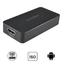Ezcap270 HDMI карта захвата игры HD 1080P видео запись и потоковая передача для iOS и Android системы