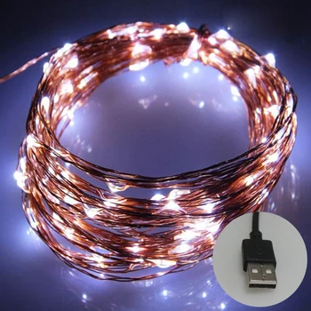 

Colorful USB interface LED String Starry Fairy Light For BBQ Xmas Garden Wedding Paty Birthday Decor
