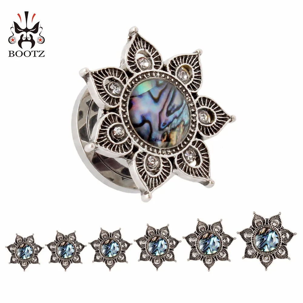 new arrival fashion stainless steel ear plugs piercing tunnels body