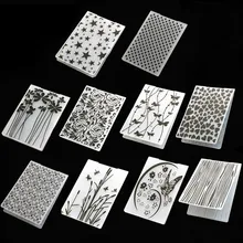 Paper-Cards Embossing-Folder Craft Scrapbooking Photo-Album Plastic Template Wedding-Decoration