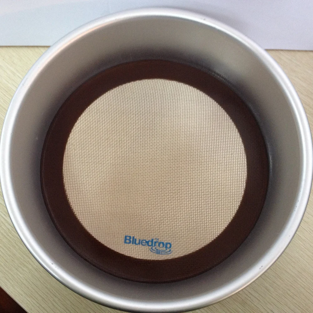 Bluedrop brand 9.5" Round Non stick silicone baking liner Microwave