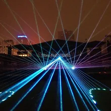 Высокомощный лазер 10 ватт RGB анимационный лазер система освещения красный 635 нм/2 Вт, зеленый 4 Вт, синий 4 Вт+ DT40Kpps+ flightcase