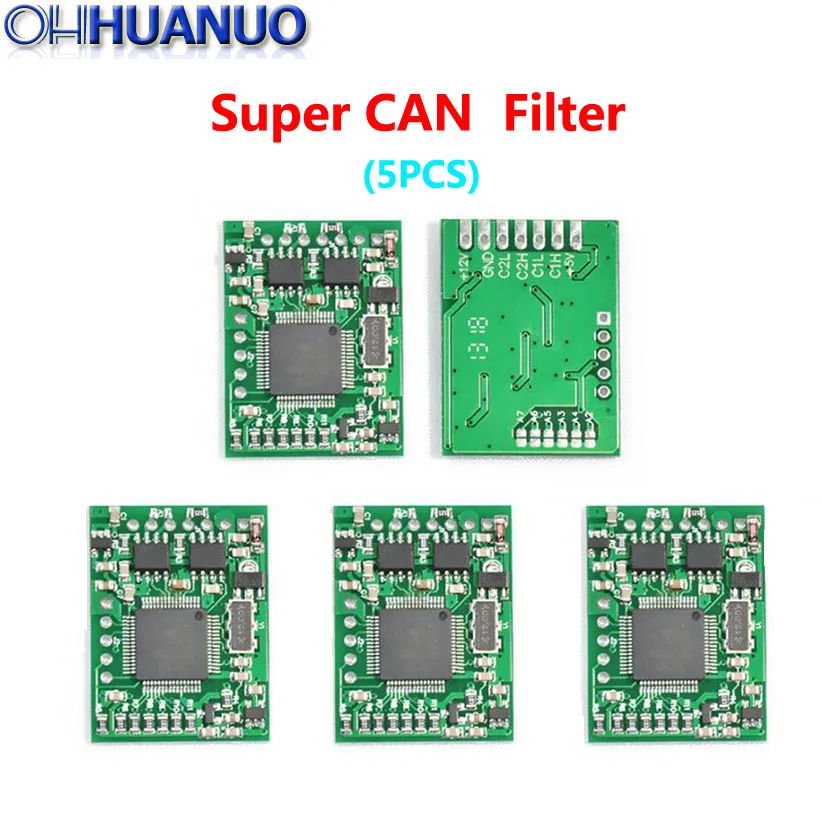 

5pcs*CANEMU for BMW CAS4, for Mercedes W212 W221 W164 W204 and for Renault Laguna III,for Megane III,Scenic III CAN Filter