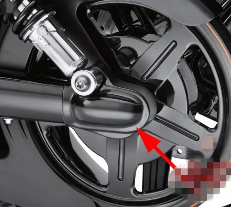 Задние крышки осей колесный вал боковой протектор для Harley 02-17 моделей VRSC V-стержень наружный стержень ночь стержень специальный мышечный VRSCD VRSCR