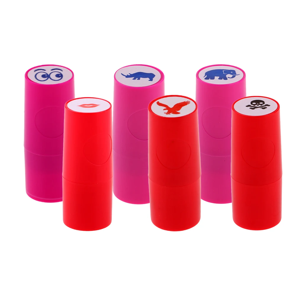 6X Colorfast Quick-dry Golf Ball Stamp Stamper Marker Club Gift Accessories Golf Ball Stamper Stamp Golf Ball Symbol
