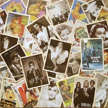 32 шт./лот, классические открытки, постер из фильма Второй мировой войны, Мультяшные открытки, свадебные приглашения, вечерние открытки на день рождения