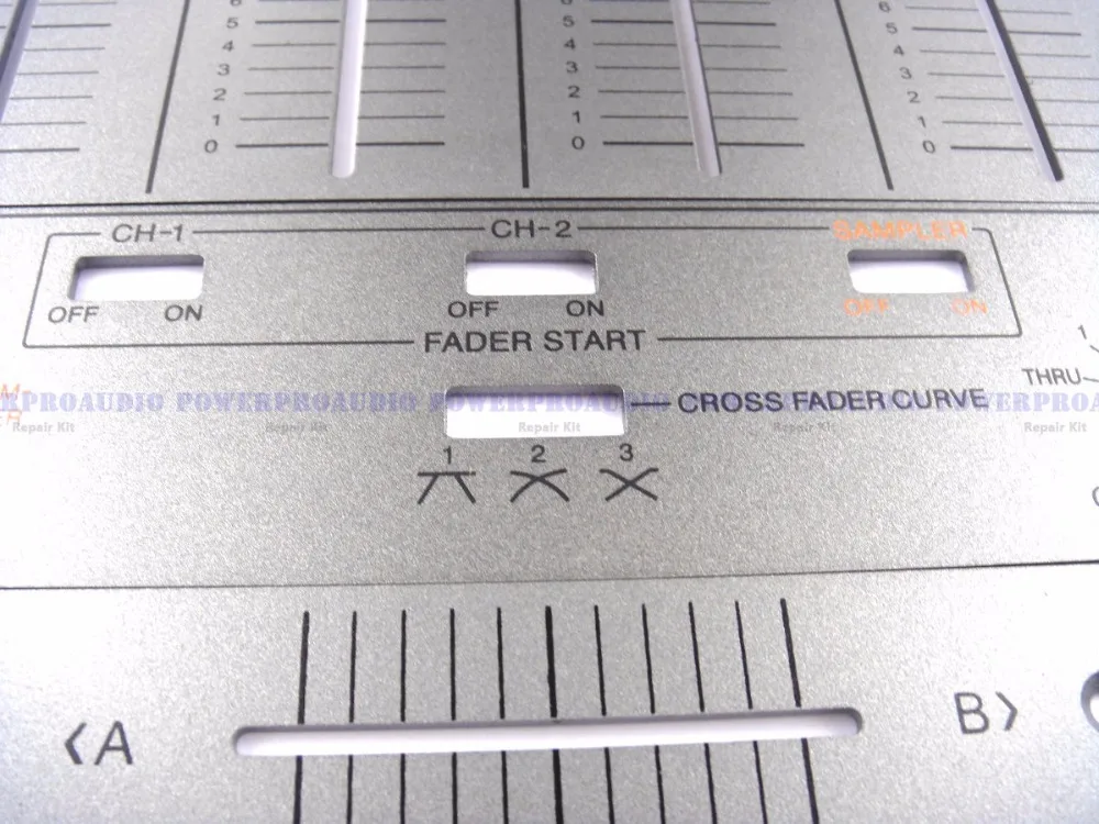 Main Faceplate DNB1075 Fader Panel DAH2100DAH2448