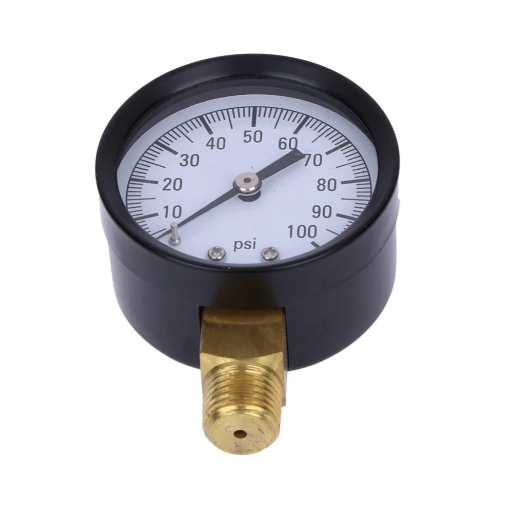 2017 HOT Simmons 1305 100 PSI 1/4" Well Pump Water Pressure Gauge Dial