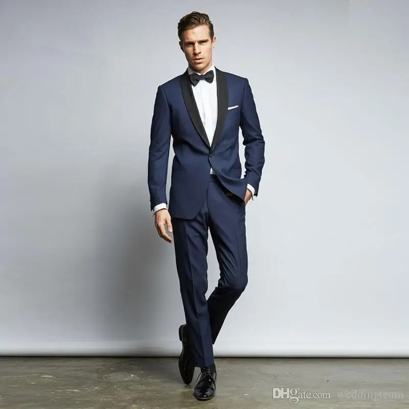 men in navy suits