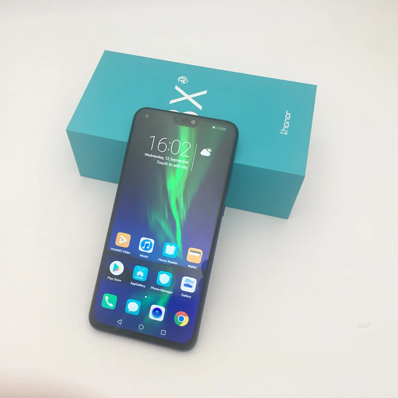 HONOR 8X, мобильный телефон, 6,5 дюймов, 4 ГБ, 64 ГБ, Kirin 710, четыре ядра, Android 8,0, 3750 мАч, разблокировка отпечатков пальцев