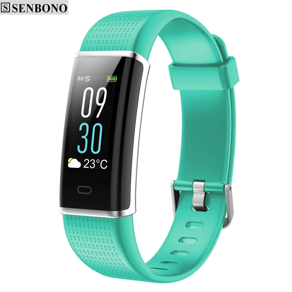 SENBONO Новый Smart Band 2 трекер для Iphone huawei Xiaomi Mi телефона Android Wristba как монитор