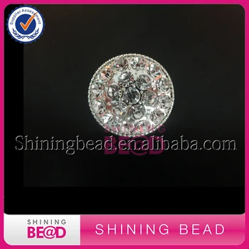 

100pcs/lot+2017 Small round bling bling diamante crystal rhinestone buckles