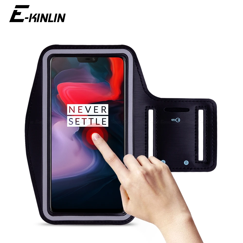الرياضية تجريب تشغيل الدراجات رياضة غطاء حامل الهاتف حقيبة ل OnePlus 7 برو 6 T 6 5 T 5 3 T 3 2 1 X A6010 A6000 A5010 الذراع حالة الفرقة