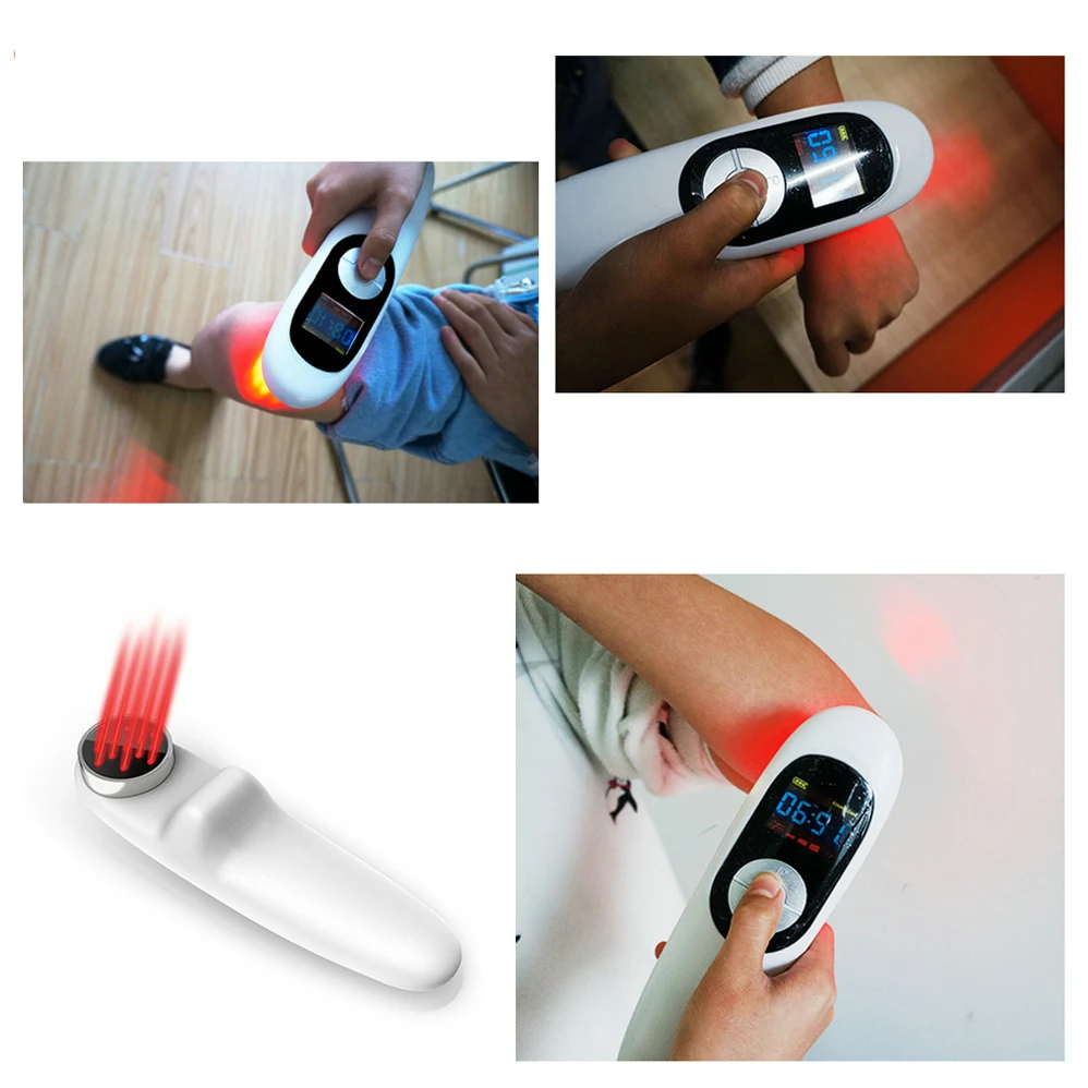 

Laser therapy for wound healing and deep tissue LLLT effectively pain relief device.