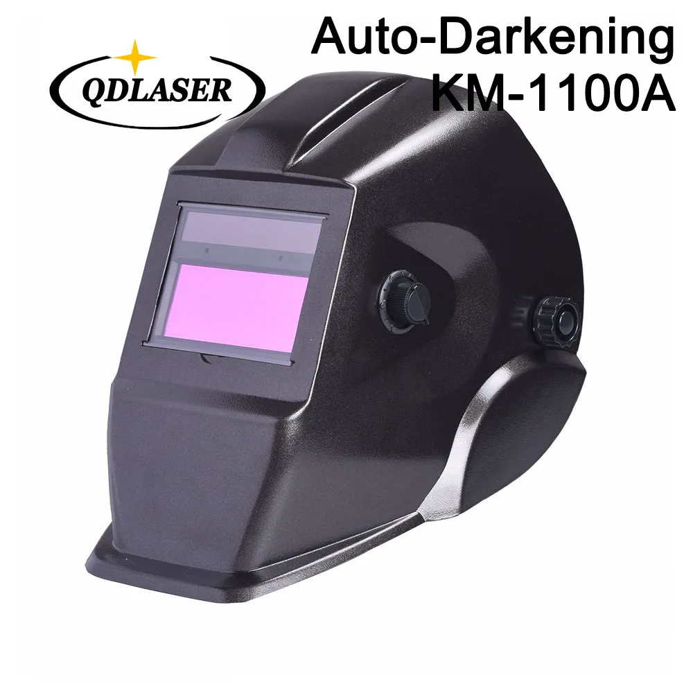 

High Quality Auto Darkening Welding Helmet Mask Welding KM-1100A for Laser Welding